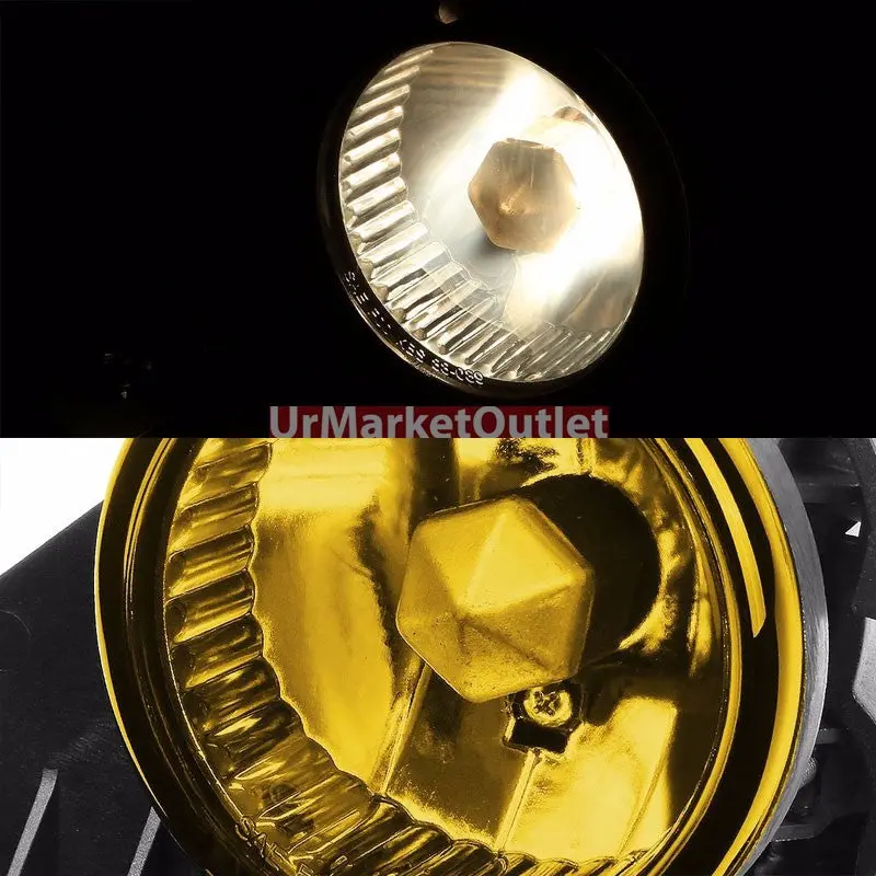 Amber Lens Chrome Housing Front Bumper Fog Light/Lamp For Subaru 08-2011 Impreza 1