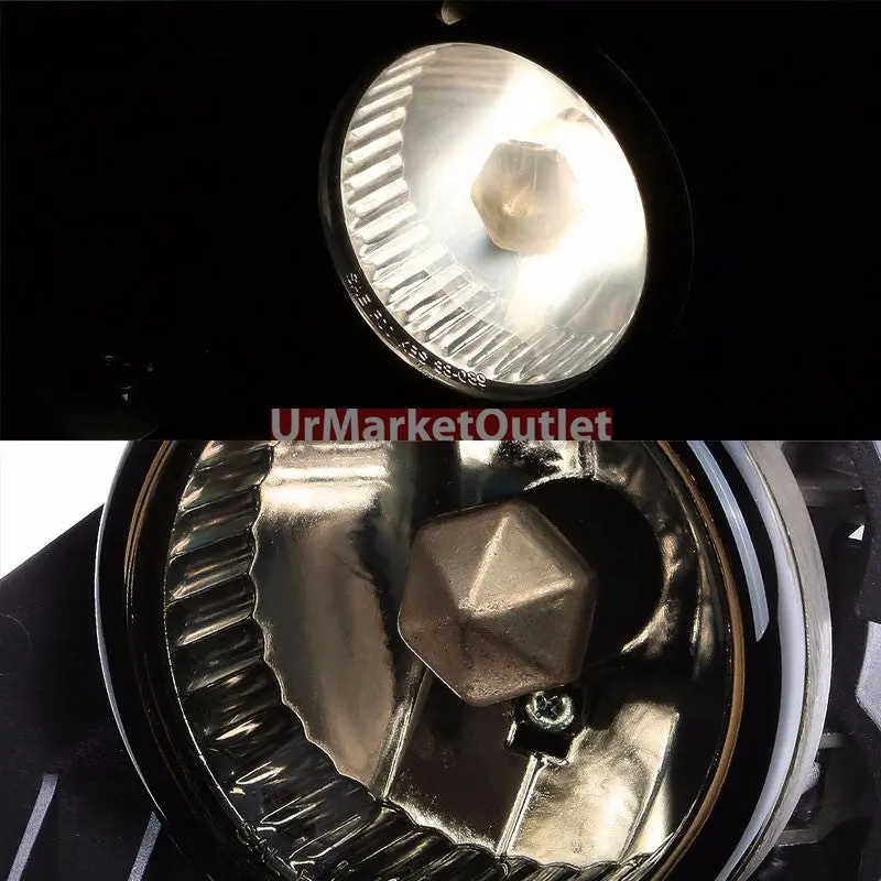 Smoke Lens Chrome Housing Front Bumper Fog Light/Lamp For Subaru 08-11 Impreza 1