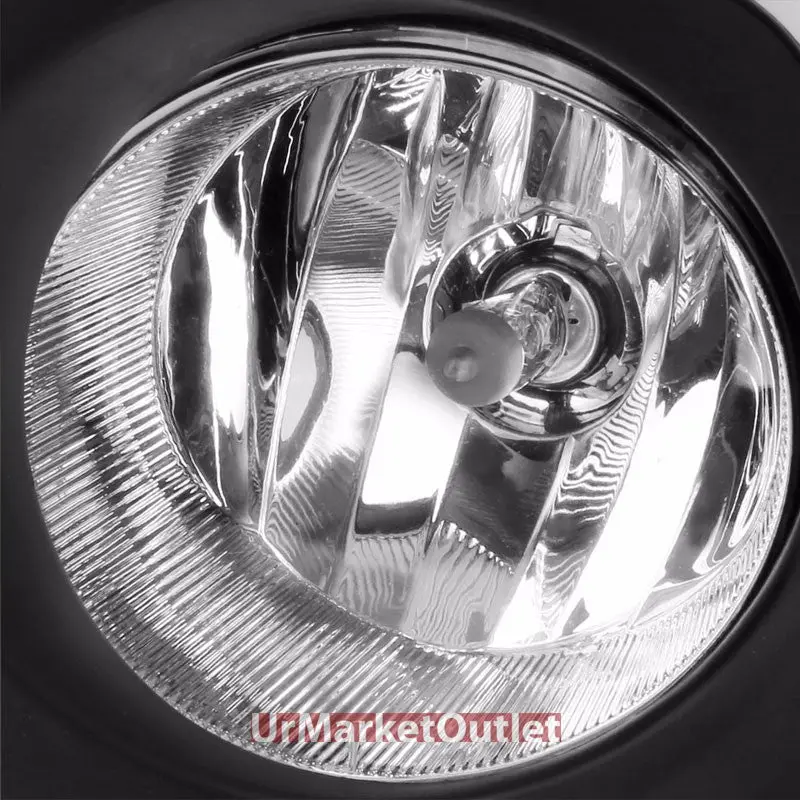 Clear Lens Oe Front Fog Light Lamp W/Bezel +Switch For 14-16 Corolla E170 1