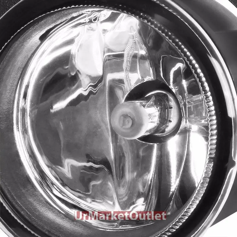 Clear Len Oe Front Bumper Fog Light Lamp+Bulb+Switch For 10+ Outlander/Sport/Rvr 1