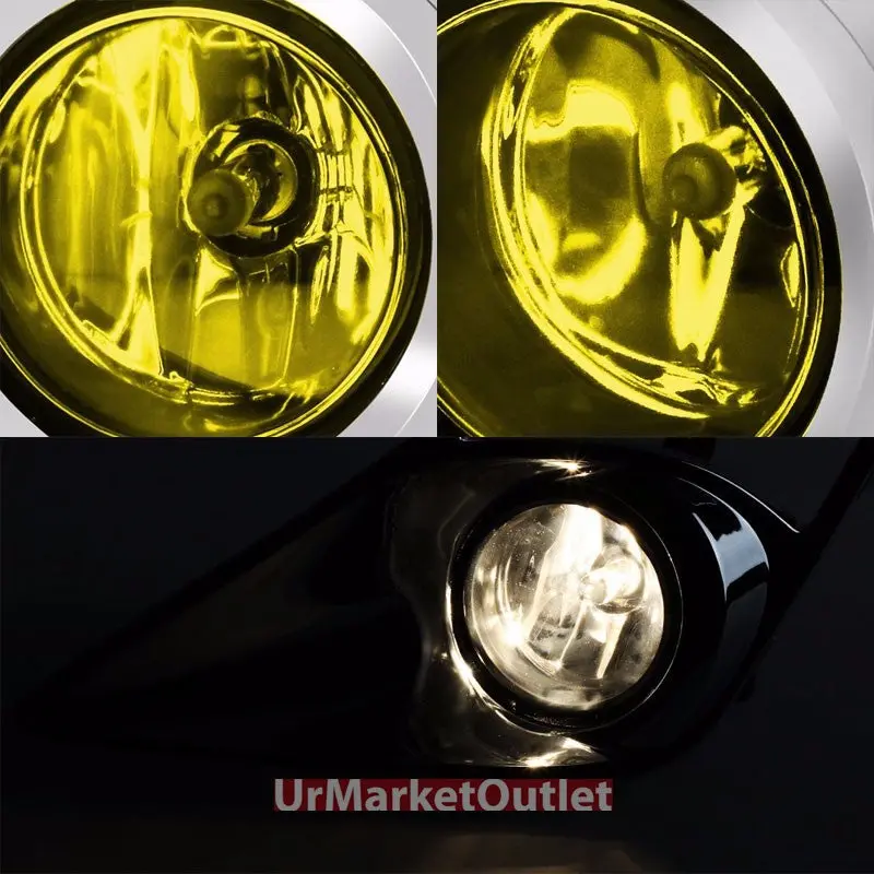 Amber Len Bumper Fog Light Lamp+Black Bezel +Switch For 13-16 Frs Gt86 Ft86 1