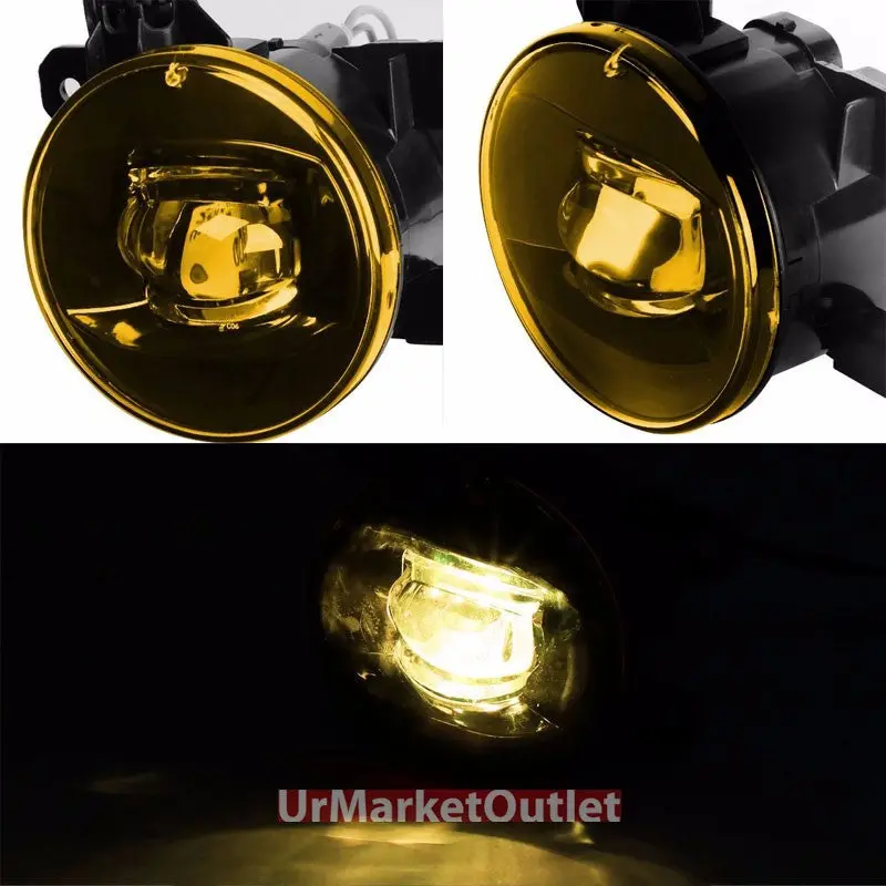 Amber Len Projector Reflector Fog Light Lamp For 06-14 Grand Vitara/Sx4 1