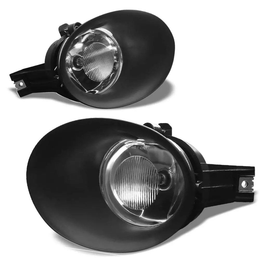 Clear Lens Reflector Bezel Cover Fog Light Kit For 02-09 Ram 1500/2500/3500 1