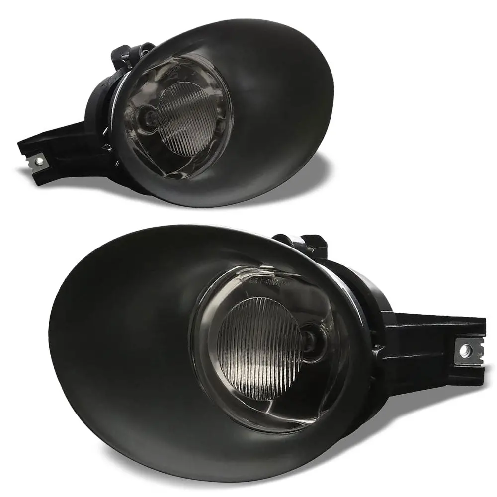 Smoke Lens Reflector Bezel Cover Fog Light Kit For 02-09 Ram 1500/2500/3500 1
