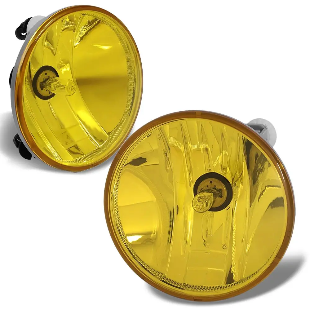 Front Bumper Amber Lens Fog Light Lamp+Bulbs For 15-19 Chevrolet Colorado 1
