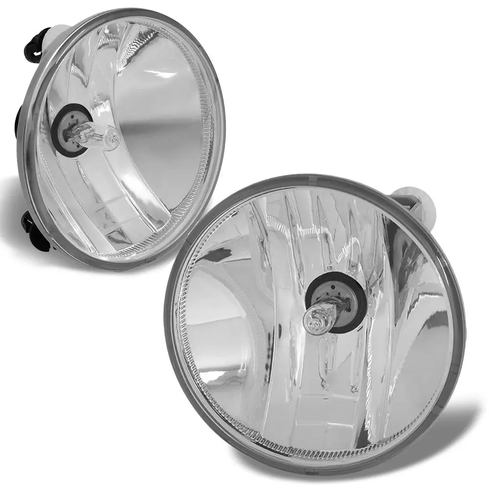 Front Bumper Clear Lens Fog Light Lamp+Bulbs For 15-19 Chevrolet Colorado 1