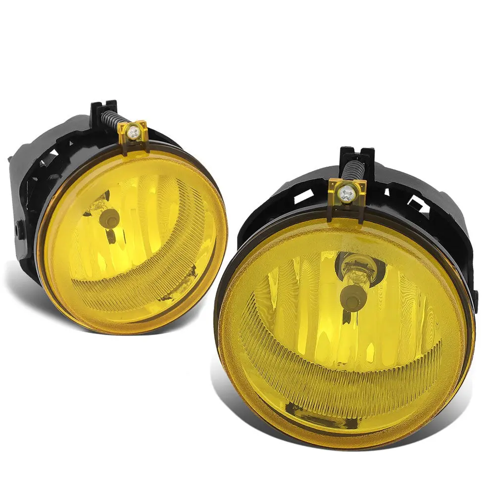 Yellow Lens Front Bumper Fog Light Lamps For 05+ Chrysler Pacifica Sebring Town & Country 1