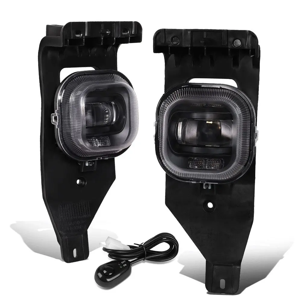 Front Bumper Replace Left/Right Led Fog Light Bulb W/Switch For 05-07 F-250 Sd 1