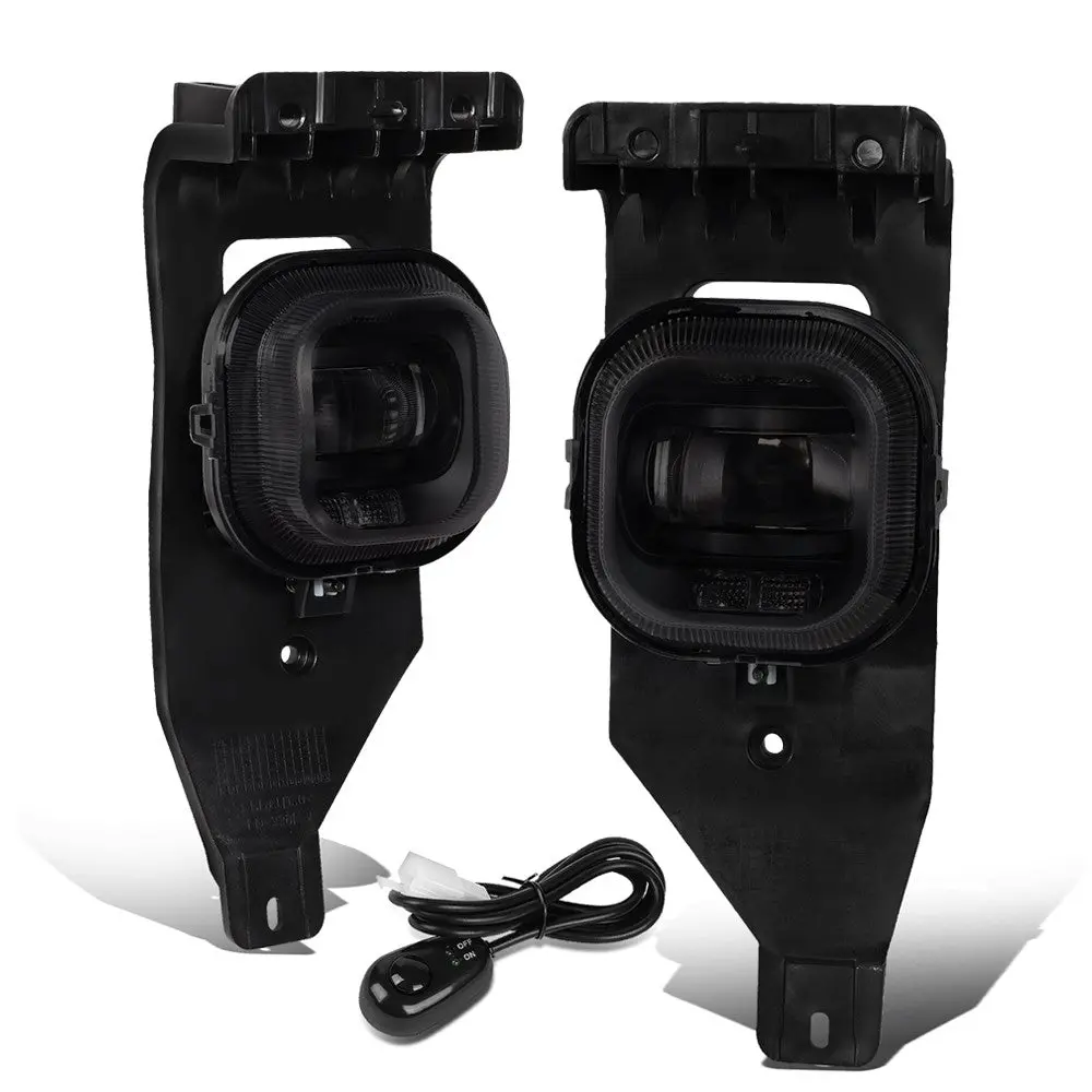 Front Bumper Replace Left/Right Led Fog Light W/Switch For 05-07 F-350 Sd 1
