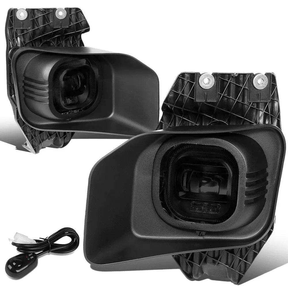 Front Bumper Replace Left/Right Led Fog Light W/Switch For 11-16 F-350 Sd 1