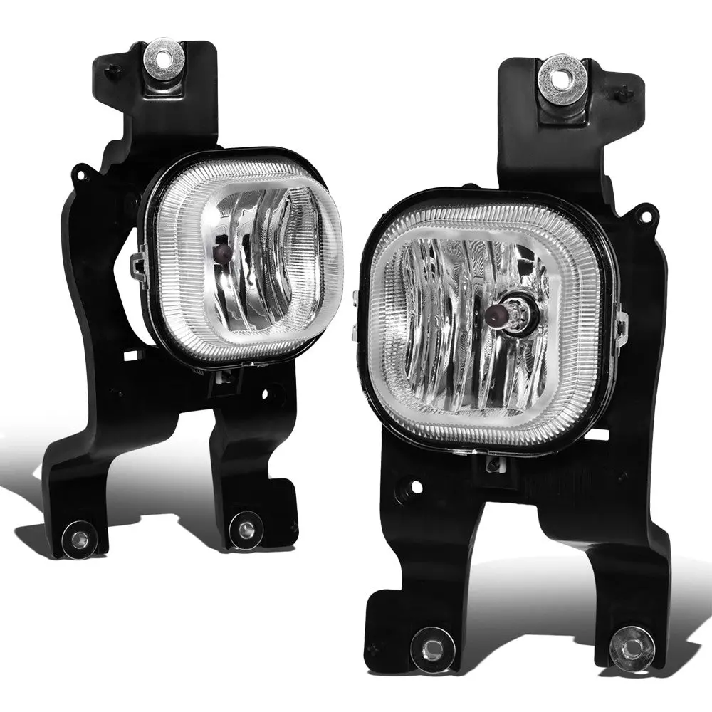 Front Bumper Replace Left/Right Halogen Fog Light H10 Bulb For 08-10 F-250 Sd 1