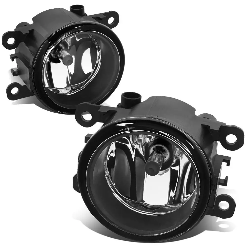 Clear Lens Front Bumper Fog Light Lamps For 05+ Transit Taurus X Mustang Fusion Freestyle Focus Fiesta Explorer C-Max 1