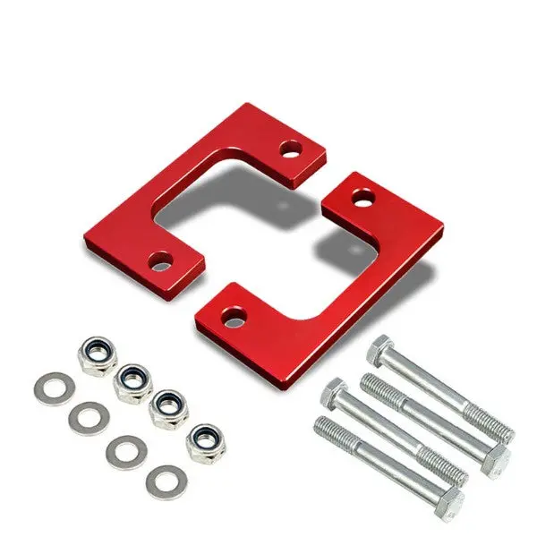 1/2" Front Red Low Mount Leveling Lift Kit Spacer For 07-17 Silverado 1500 1
