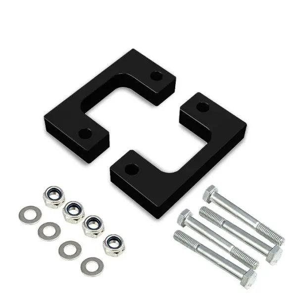 2" Front Black Low Mount Leveling Lift Kit Spacer For 07-17 Silverado 1500 1