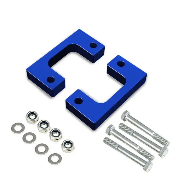 2" Front Blue Low Mount Leveling Lift Kit Spacer For 07-17 Silverado 1500 1