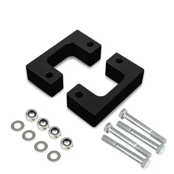 2.5" Front Black Low Mount Leveling Lift Kit Spacer For 07-17 Silverado 1500 1