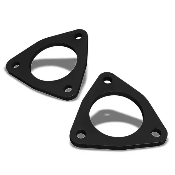 1/2" F Black Strut Top Mount Leveling Lift Kit Spacer For 07-17 Silverado 1500 1