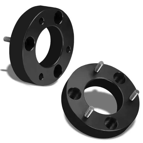 2" Front Black Strut Top Mount Leveling Lift Kit Spacer For 06-10 Dodge Ram 1500 1