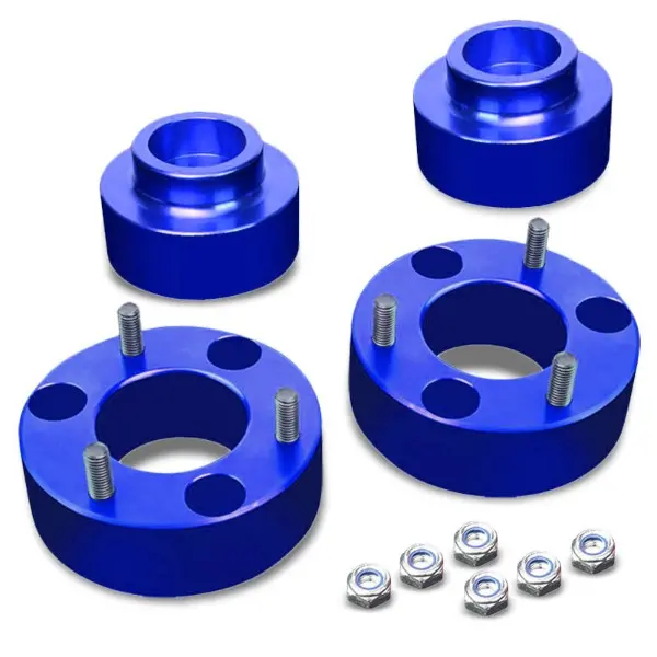 3"F/1.5"R Blue Strut Top/Spring Leveling Lift Kit Spacer For 09-10 Ram 1500 1