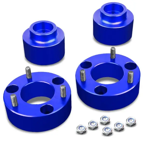 3"F/2"R Blue Strut Top/Spring Leveling Lift Kit Spacer For 09-10 Dodge Ram 1500 1