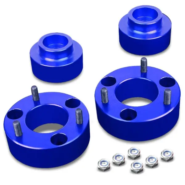 2.5"F/2"R Blue Strut Top/Spring Leveling Lift Kit Spacer For 09-10 Ram 1500 1