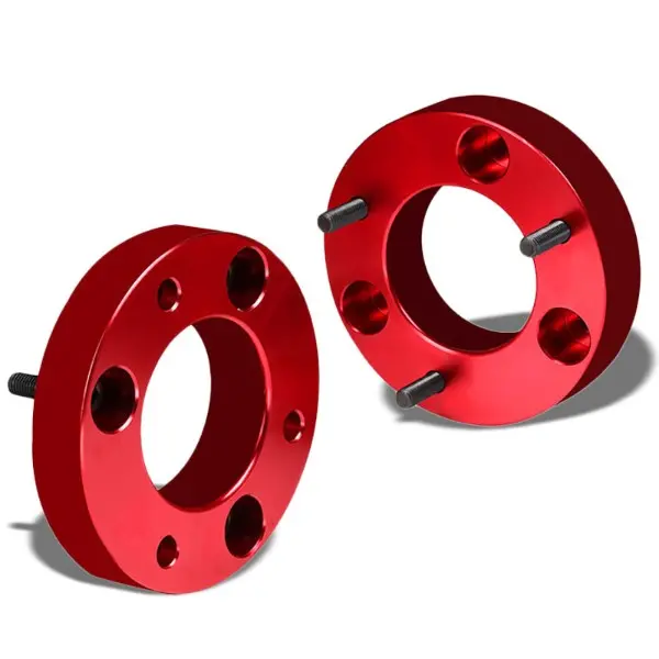1.5" Front Red Strut Top Mount Leveling Lift Kit Spacer For 04-17 Ford F-150 1