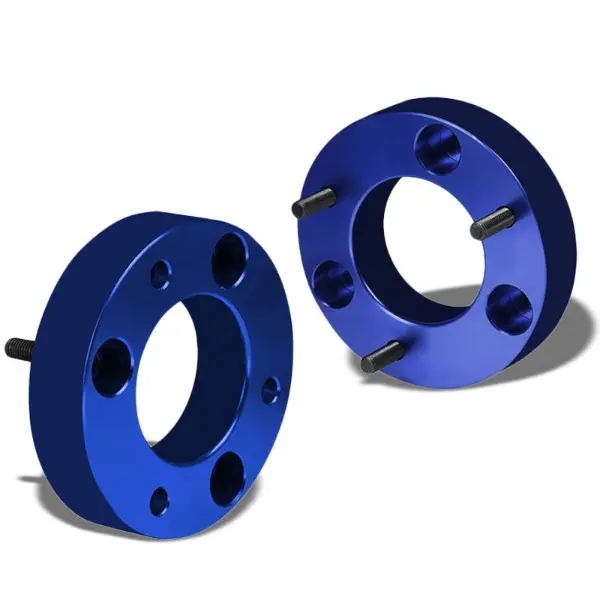2" Front Blue Strut Top Mount Leveling Lift Kit Spacer For 04-17 Ford F-150 1
