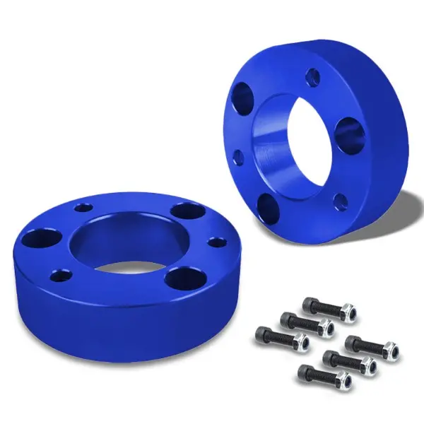 2.5" Front Blue Strut Top Mount Leveling Lift Kit Spacer For 04-17 Ford F-150 1