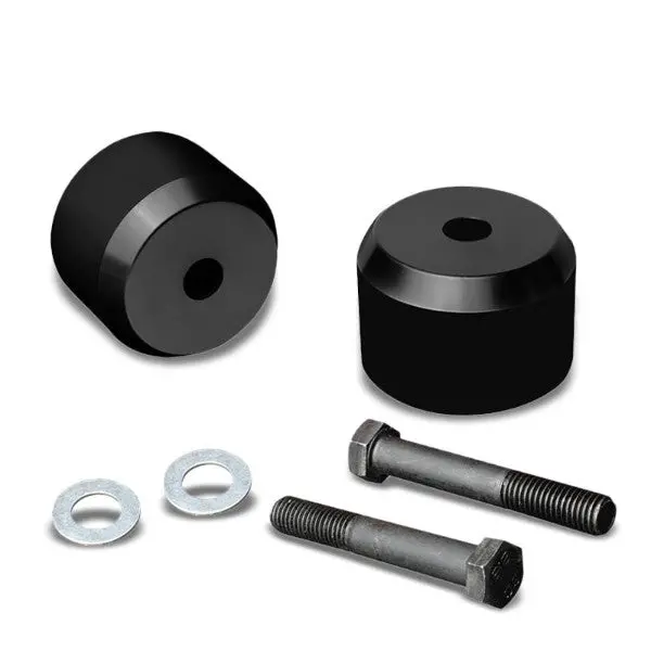 2" Front Black Coil Spring Mount Leveling Lift Kit Spacer For 05-18 F250/F350 Sd 1