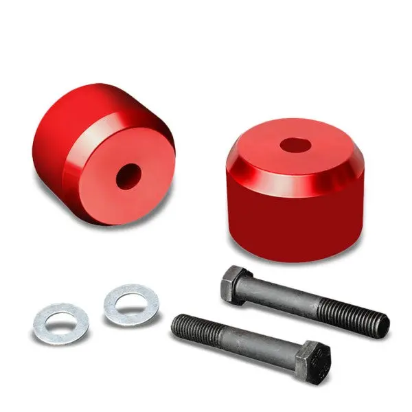2.5" Front Red Coil Spring Mount Leveling Lift Kit Spacer For 05-18 F250/F350 Sd 1
