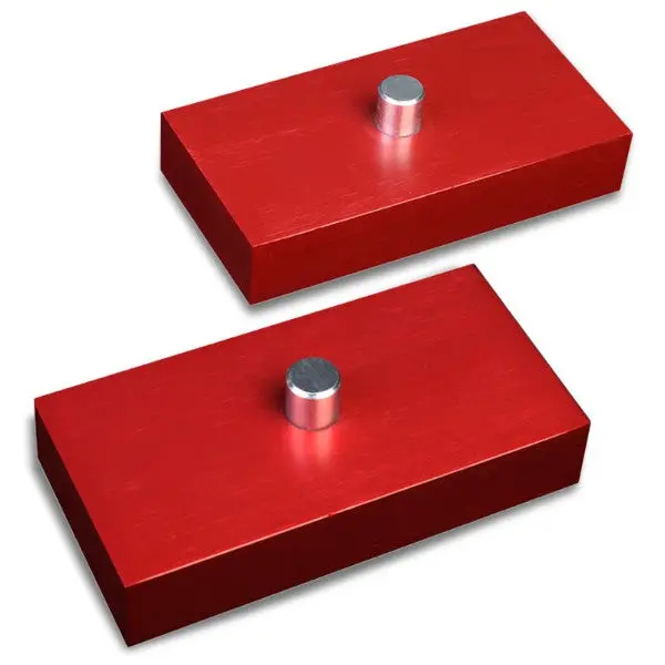1" Rear Red Leaf Spring Mount Leveling Lift Kit Block For 99-18 F-250/F-350 1