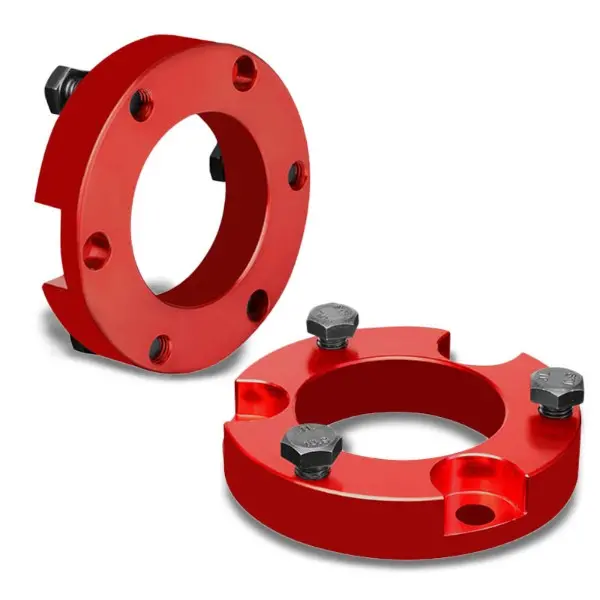 2.5" Front Red Strut Top Mount Leveling Lift Kit Spacer For 95-04 Toyota Tacoma 1