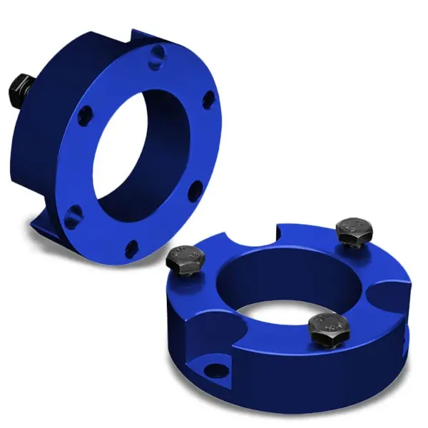3" Front Blue Strut Top Mount Leveling Lift Kit Spacer For 95-04 Toyota Tacoma 1