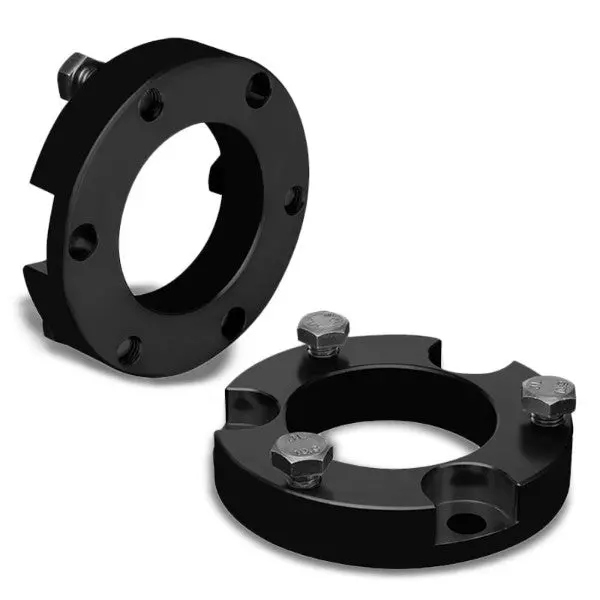 2" Front Black Strut Top Mount Leveling Lift Kit Spacer For 05-18 Toyota Tacoma 1