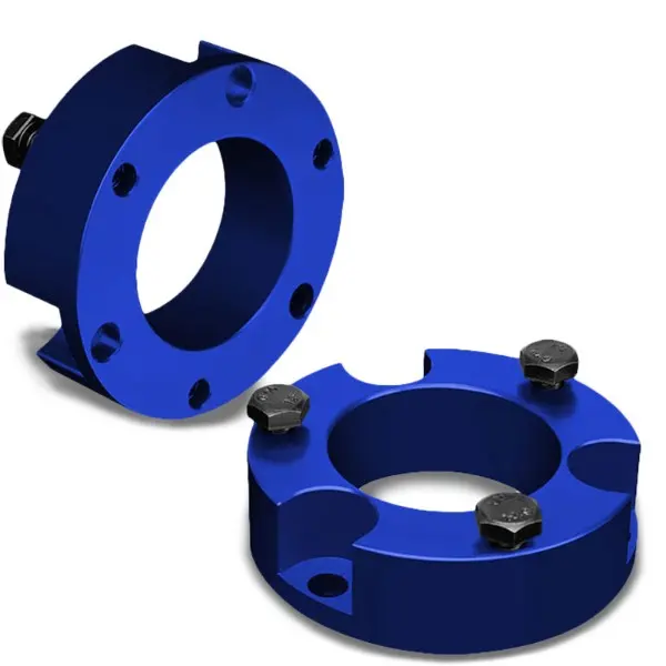 2.5" Front Blue Strut Top Mount Leveling Lift Kit Spacer For 05-18 Toyota Tacoma 1