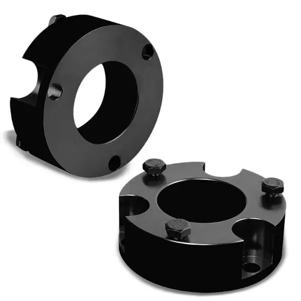 3" Front Black Strut Top Mount Leveling Lift Kit Spacer For 05-18 Toyota Tacoma 1