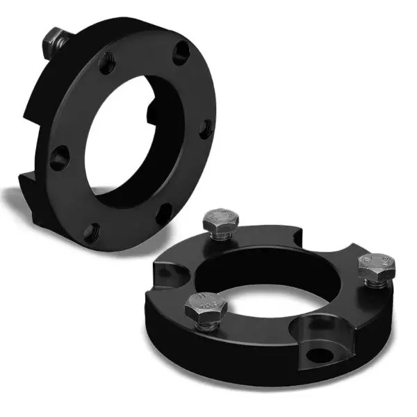 2" Front Black Strut Top Mount Leveling Lift Kit Spacer For 00-06 Toyota Tundra 1