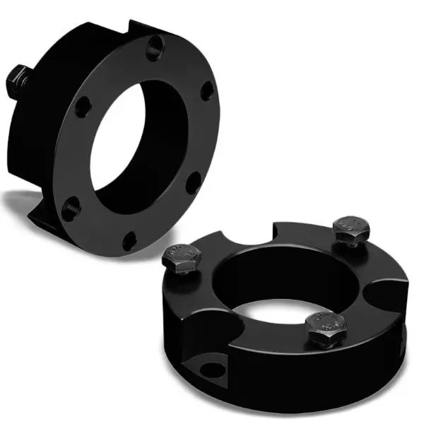 2.5" F Black Strut Top Mount Leveling Lift Kit Spacer For 00-06 Toyota Tundra 1