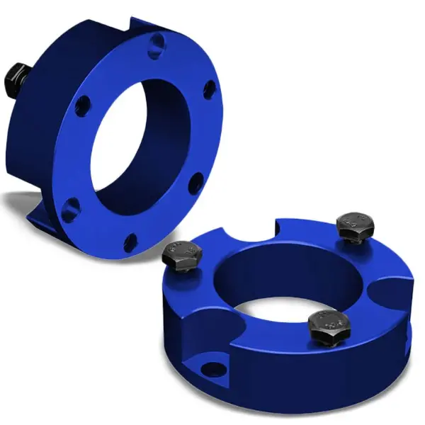 3" Front Blue Strut Top Mount Leveling Lift Kit Spacer For 00-06 Toyota Tundra 1