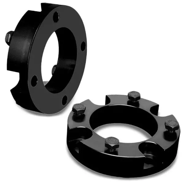 2" Front Black Strut Top Mount Leveling Lift Kit Spacer For 07-18 Toyota Tundra 1