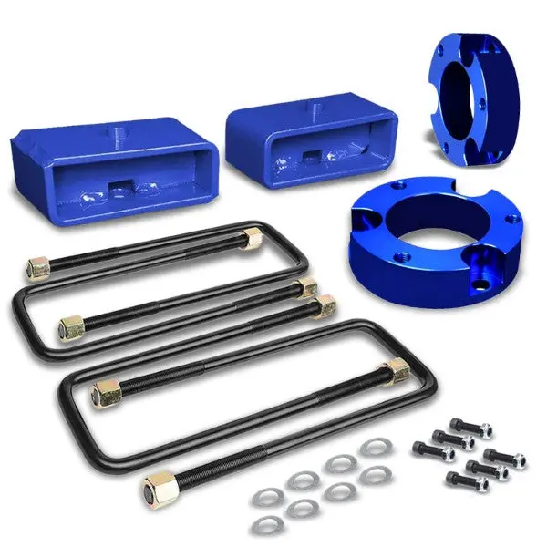 3"F/2"R Bl Strut Tp/Leaf Spring Mt Lvling Lift Kit Spacer/Block For 95-04 Tacoma 1
