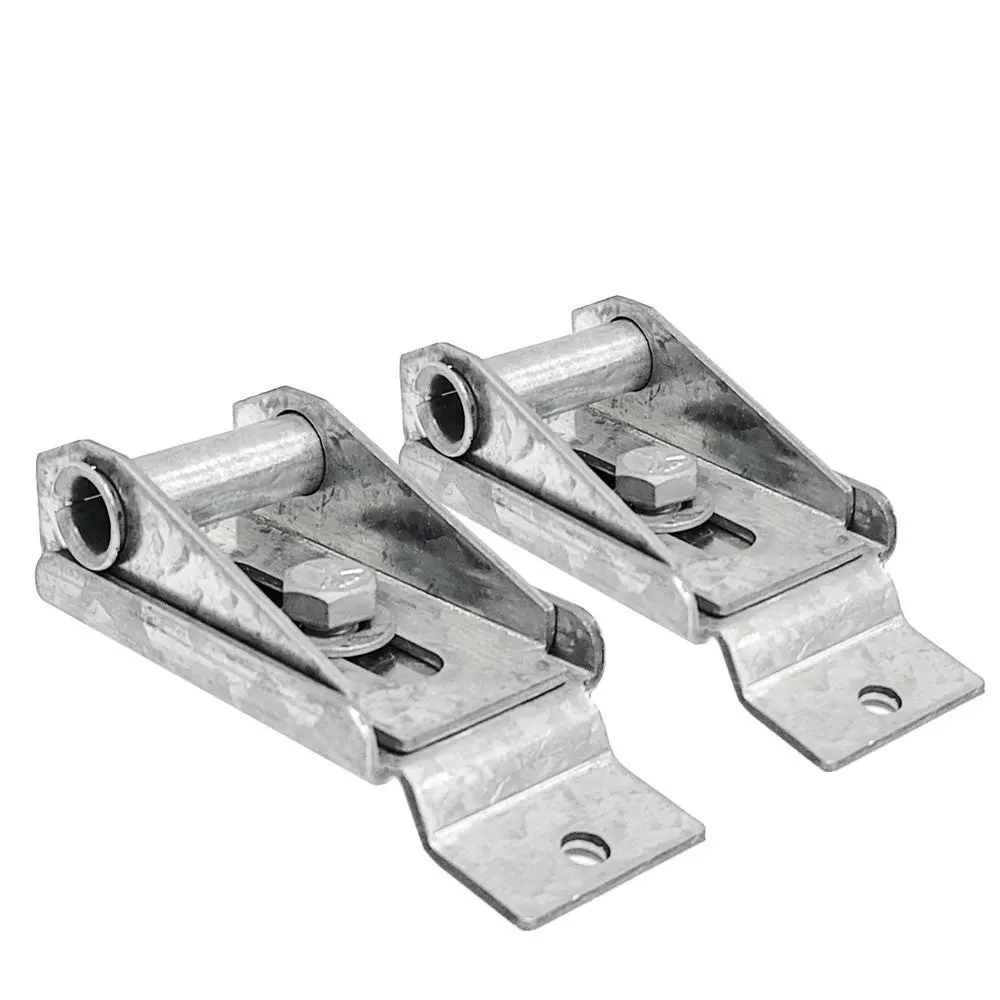 2X Fleet Eng Flt025-10200 Top Hinge Adjustable Assembly Top Fixture 4-1/4" X 1-11/16" 1