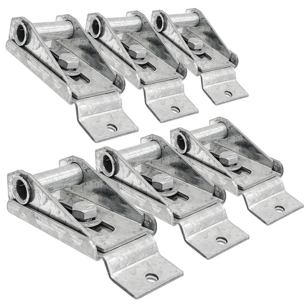 6X Fleet Eng Flt025-10200 Top Hinge Adjustable Assembly Top Fixture 4-1/4" X 1-11/16" 1
