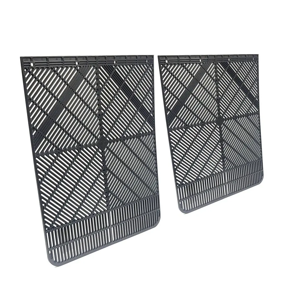 2X F.E 30"X24" Aeroflap Straight Mud Flap Guards 033-08002 Semi Truck Trailer 1