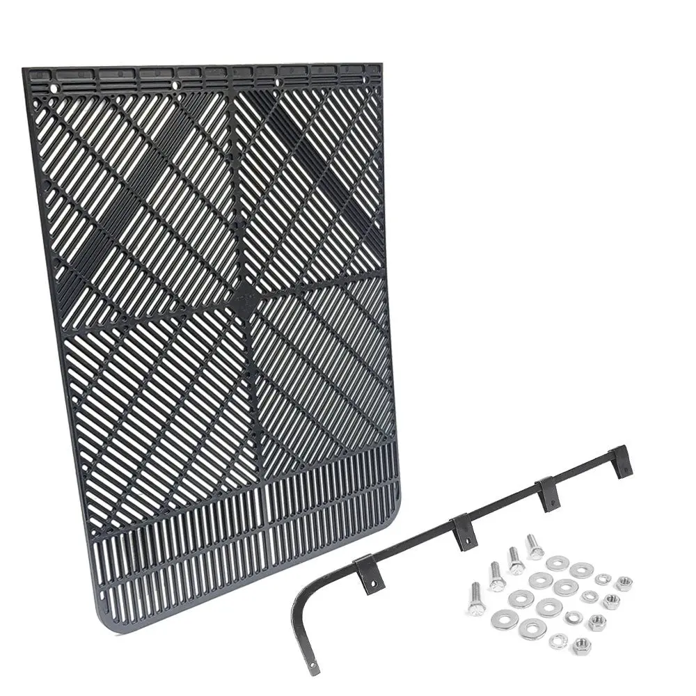 F.E 30"X24" Aeroflap Mud Flap+Mount+Straight Hanger 033-08002 Truck Trailer 1