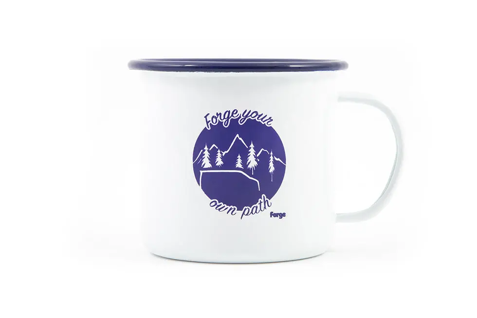 Forge Motorsport Forge Retro Enamel Camping Mug 1