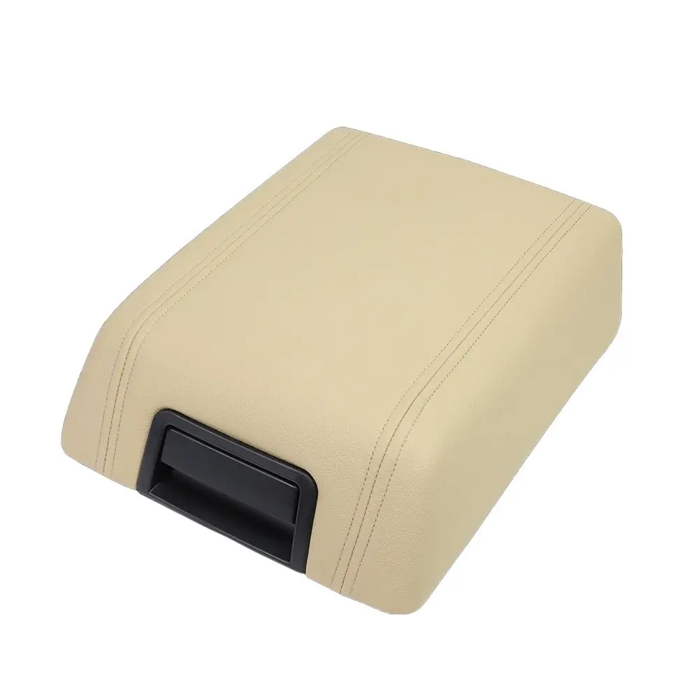 Beige Center Console Tray Lid Assembly For 04-08 F-150 Mark Lt (Floor Shift) 1