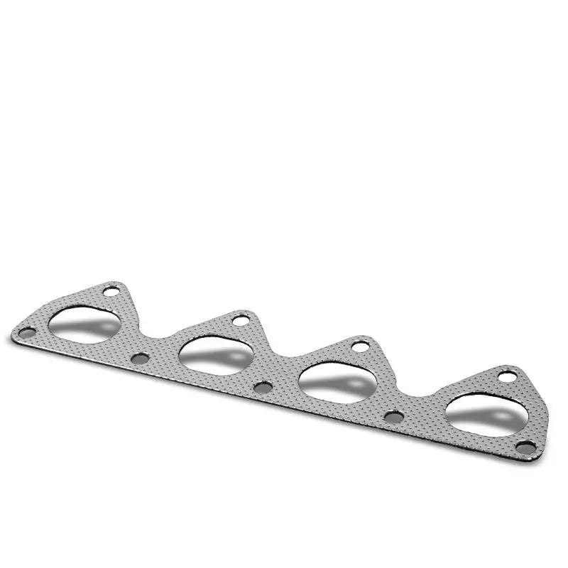 Graphite Aluminum Manifold/Exhaust Gasket For Honda 97-01 Prelude Bb6 H22a4 1