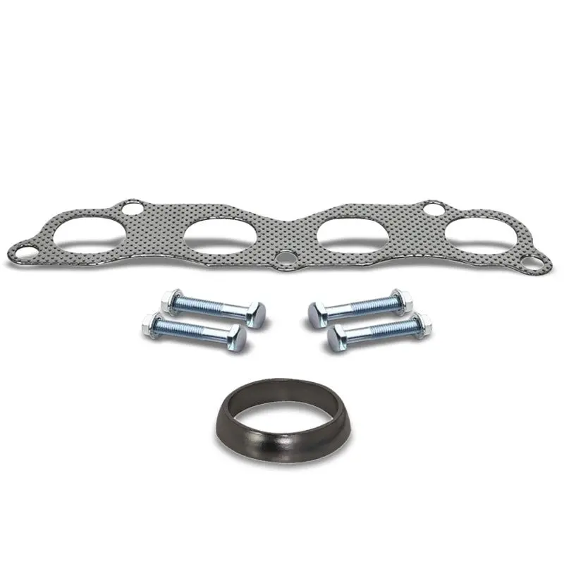 Bfc Aluminum Graphite Exhaust Gasket Replacement For 02-06 Acura Rsx Base 2.0L 1