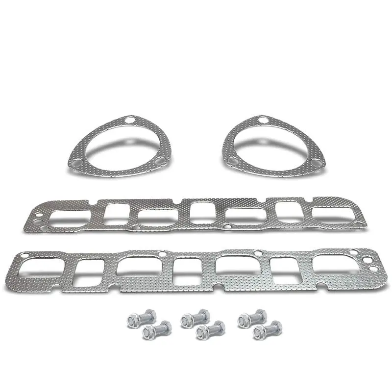 Bfc Aluminum Graphite Exhaust Gasket Replacement For 06-10 Dodge Ram 1500/3500 1